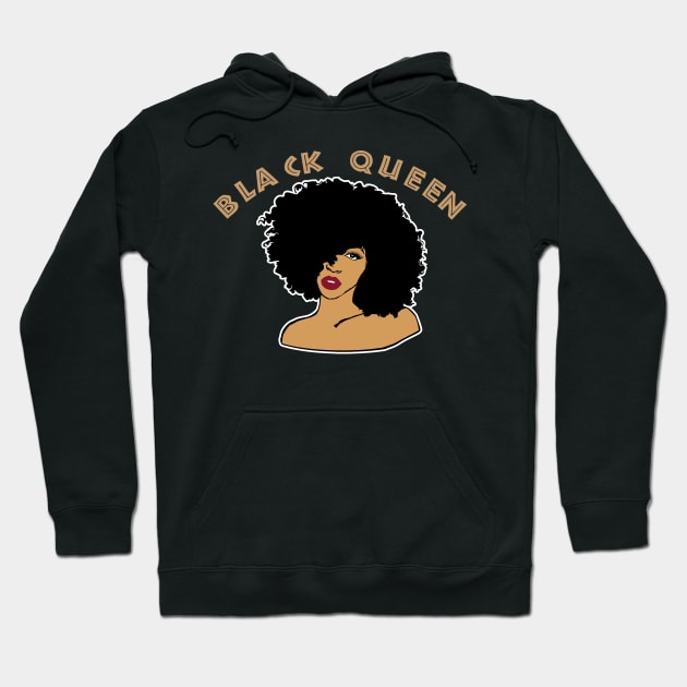 Black Queen, Black Woman, African American, Black Lives Matter, Black History Hoodie by UrbanLifeApparel